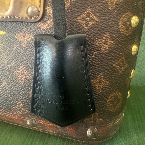 Louis Vuitton transformed monogram time trunk alma bib limited edition rare htf - Picture 14 of 15